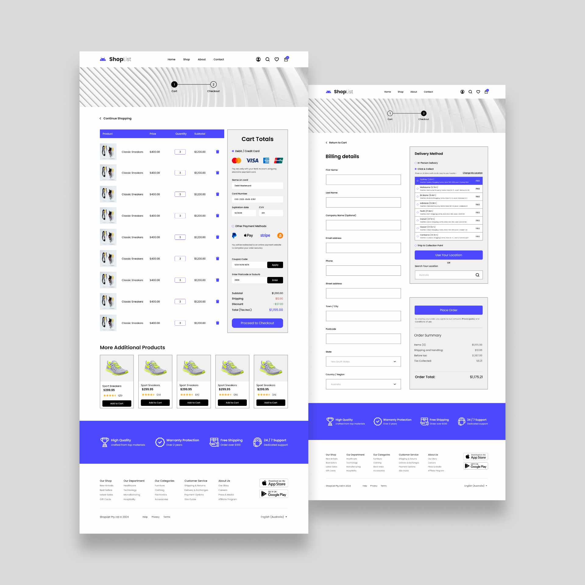 Checkout Cart